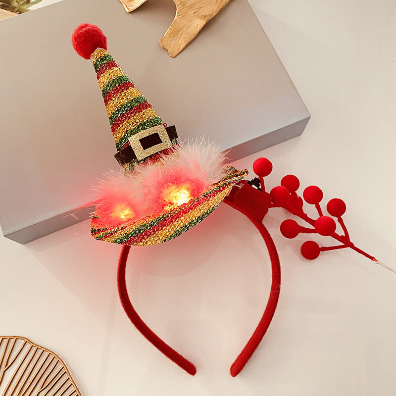 Christmas Light-Up Headband