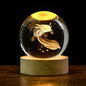 Luminous Starry Sky And Planets Moon Crystal Ball