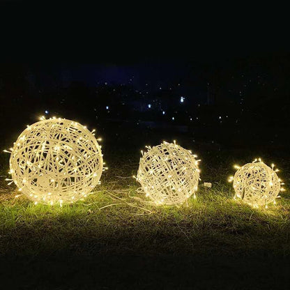 LED Hanging Tree String Ball Lights