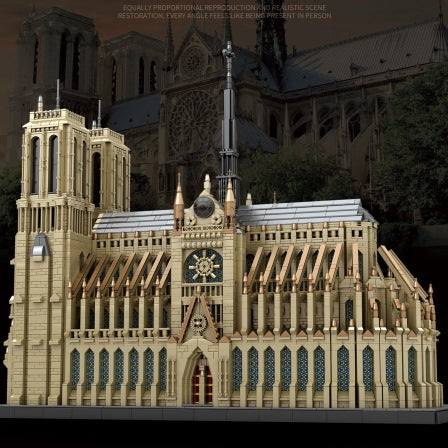 Notre Dame De Paris Building Blocks Cultural Building Toys