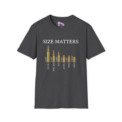Size Matters (Ammo) Adult T-shirt
