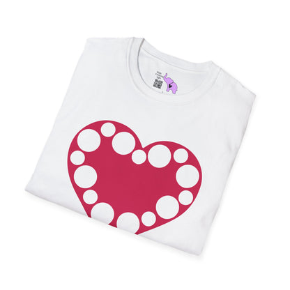 Heart 9 Adult T-shirt