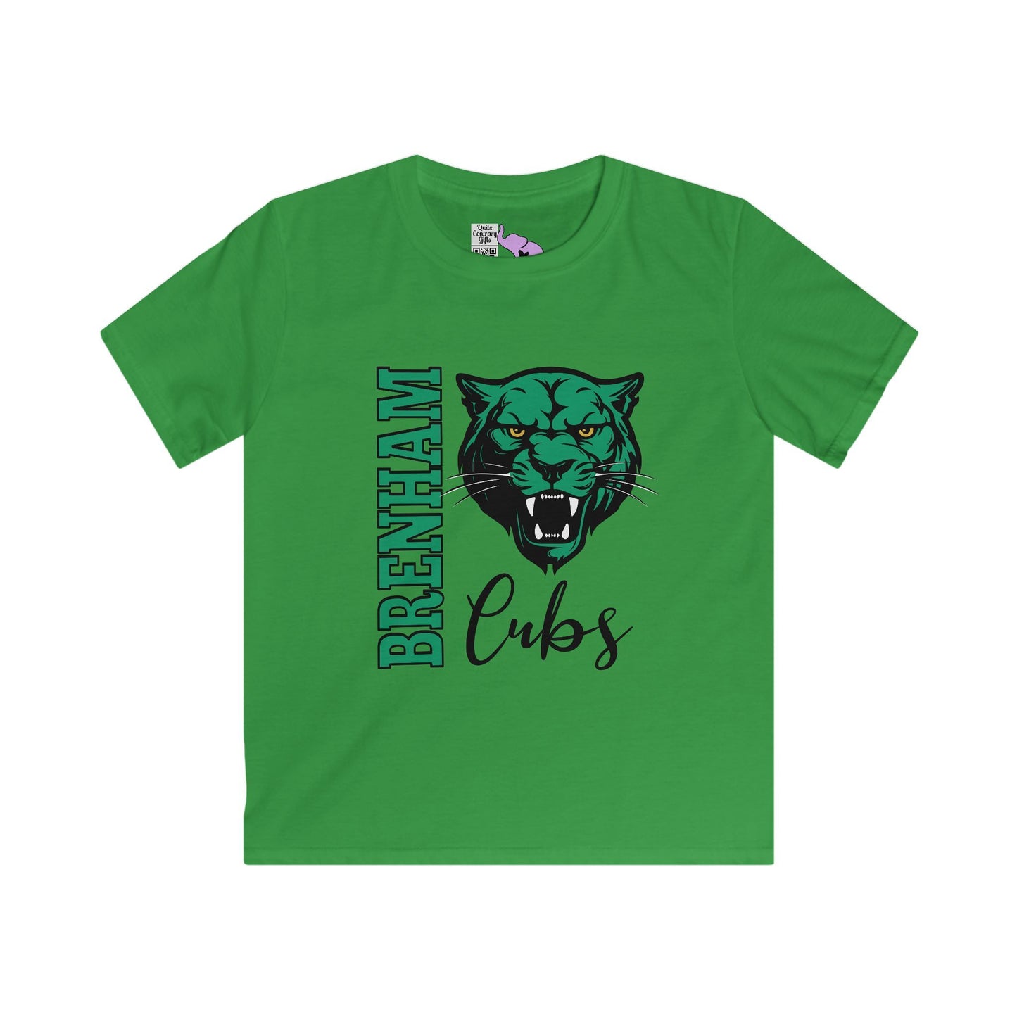 Brenham Vertical Fury Youth Softstyle Tee