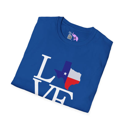 Love (Texas) Adult T-shirt