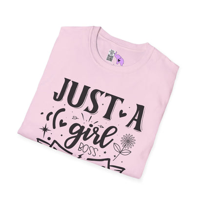 Just A Girl Boss Building Her Empire Adult T-shirt