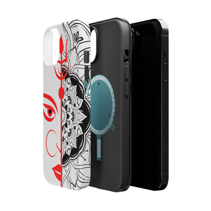 Goddess Durga Mata w/Manala MagSafe® Compatible Tough Case for iPhone