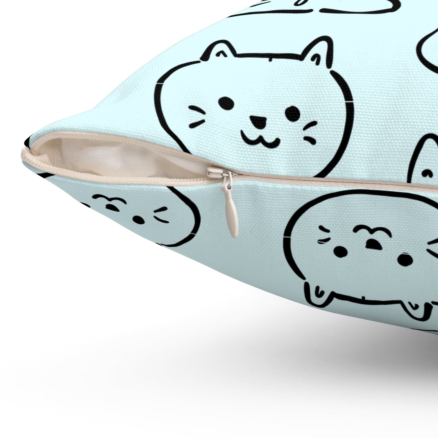 Cat Lovers Throw Pillow