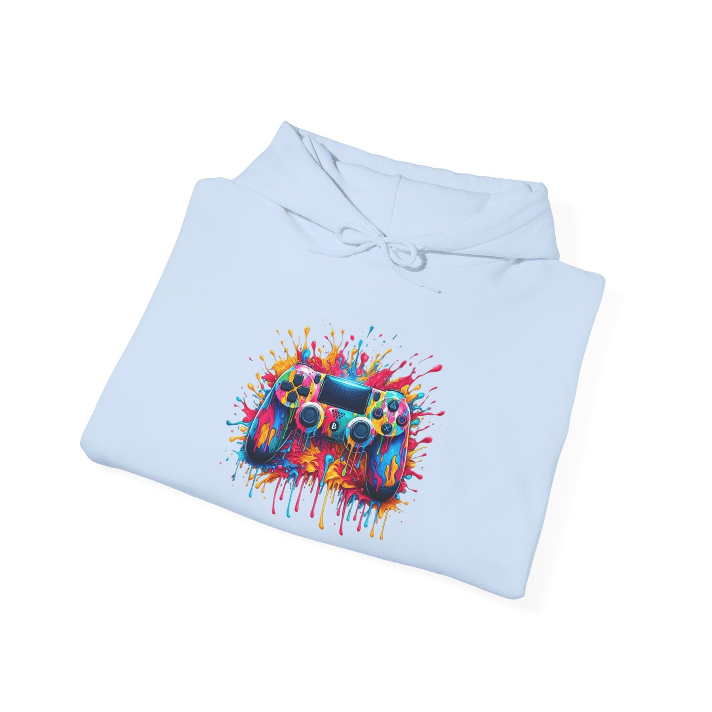 Colorful Game Controller Heavy Blend™ Hooded Sweatshirt