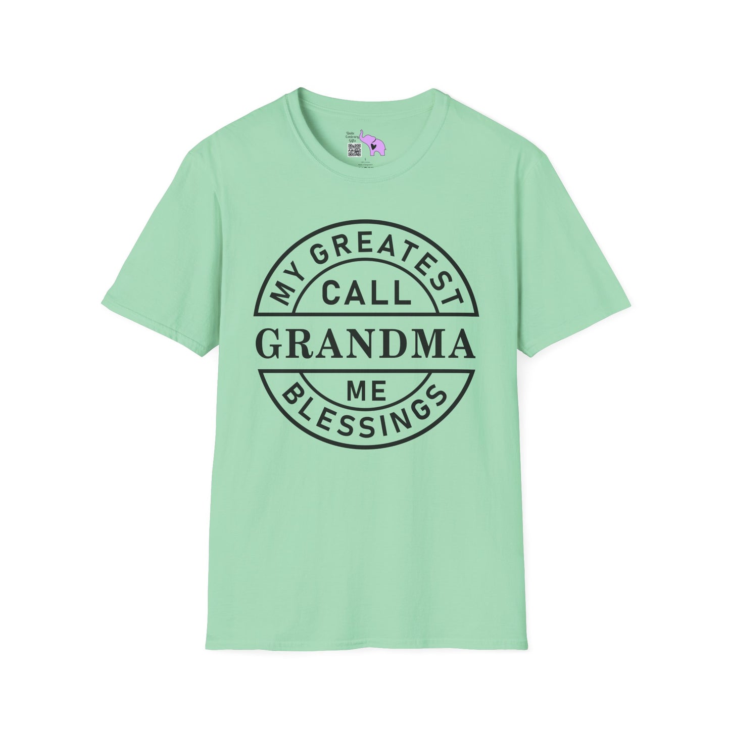 My Greatest Blessings Call Me Grandma Adult T-shirt