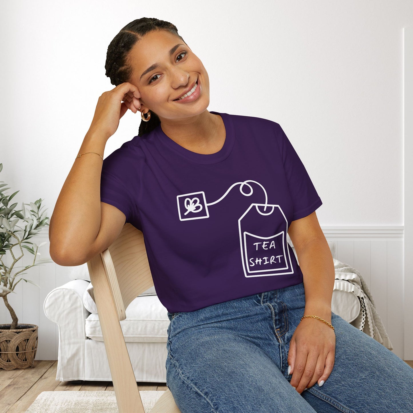 Tea Shirt Adult T-shirt