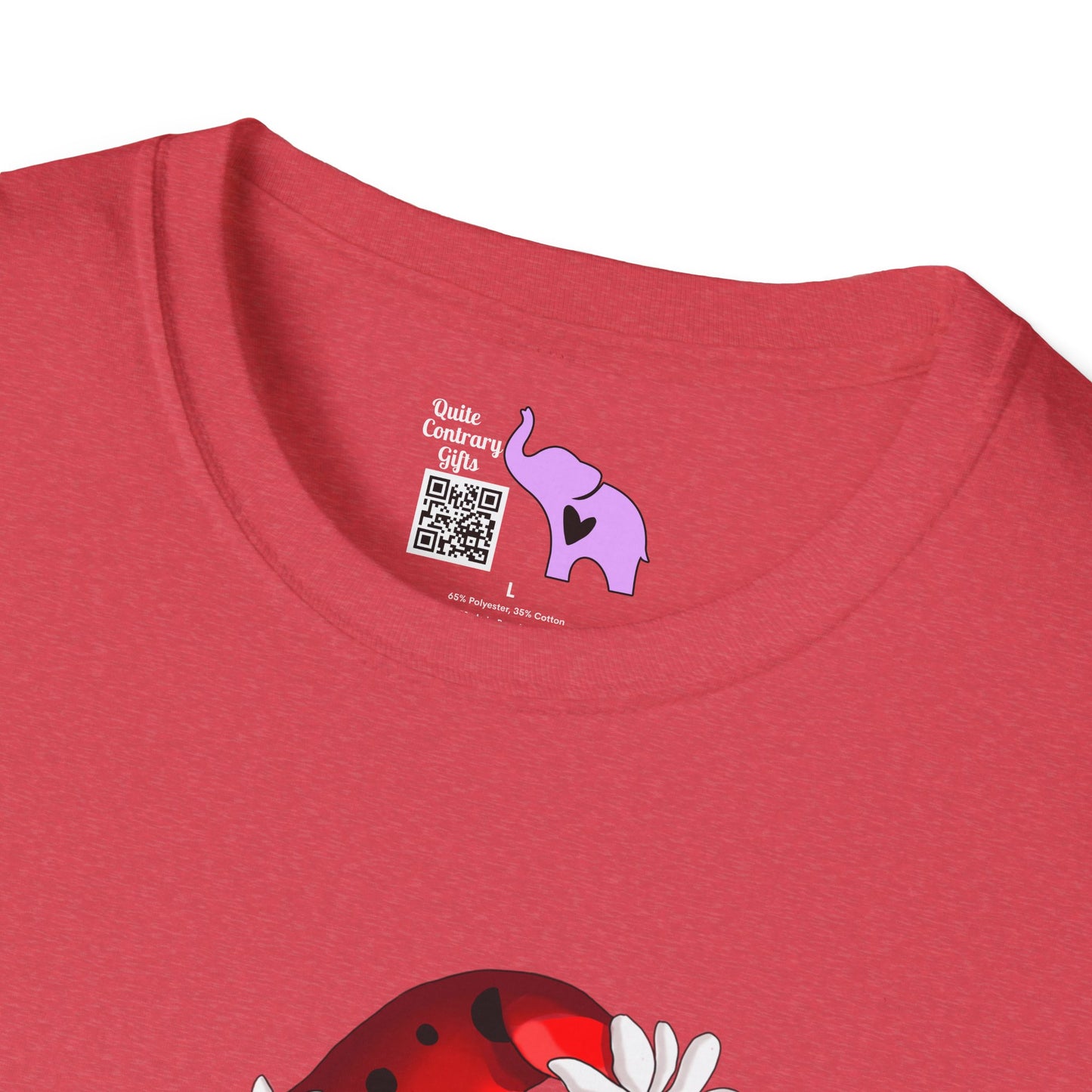 Let It Be Valentine Gnome Adult T-shirt