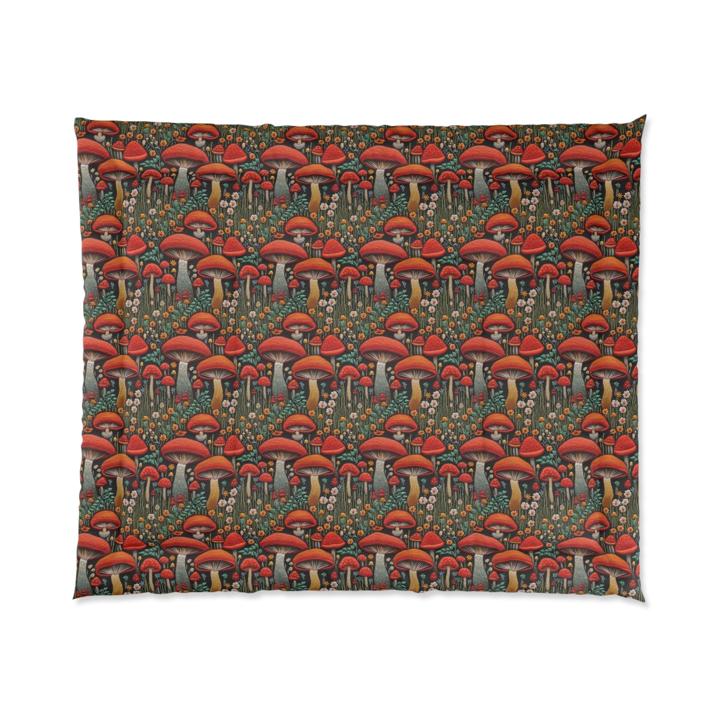 Mushroom Meadow Comforter