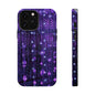Purple Raindrops MagSafe® Compatible Tough Case for iPhone