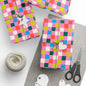 Bubblegum Grid Wrapping Paper