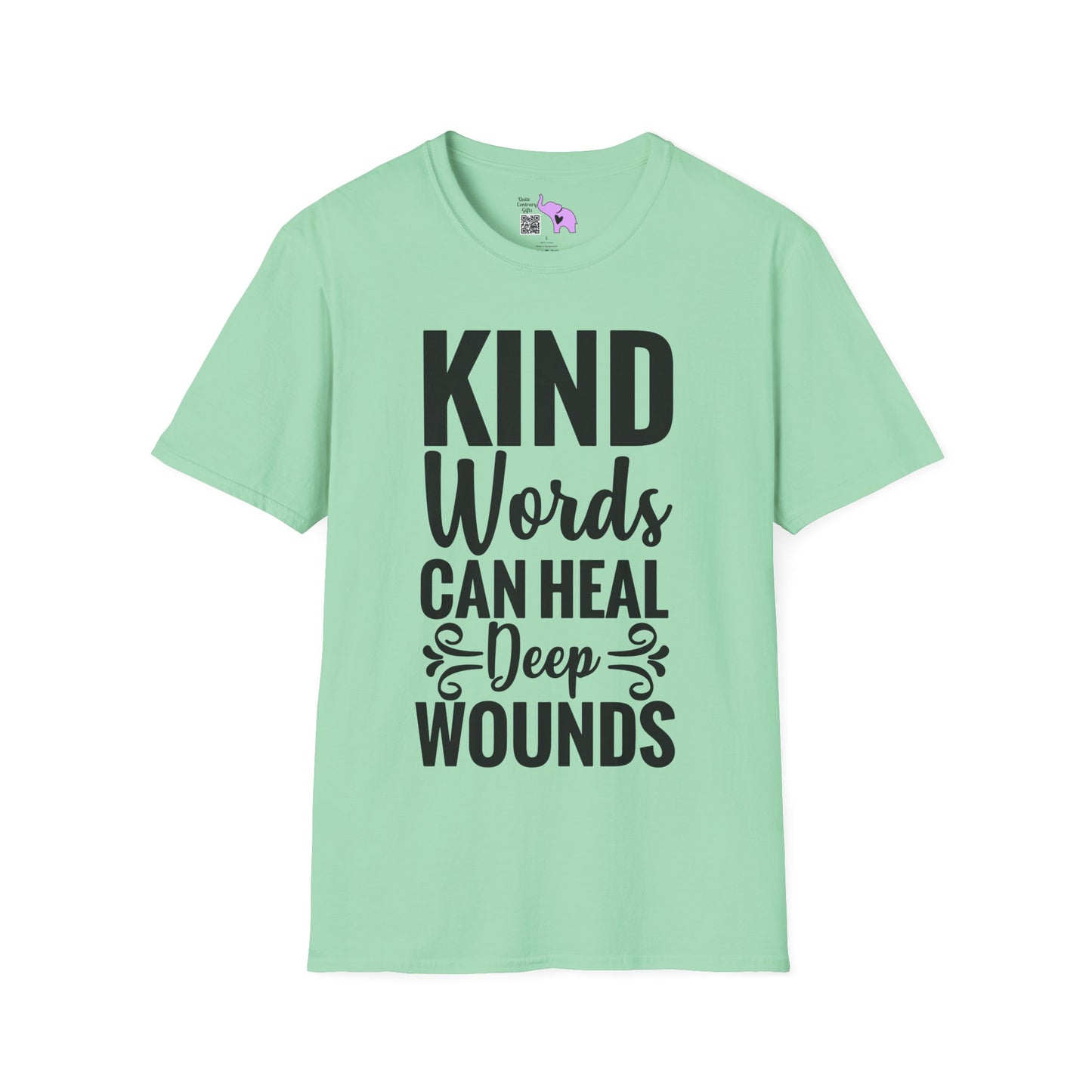 Kind Words Can Heal Deep Wounds Adult T-shirt