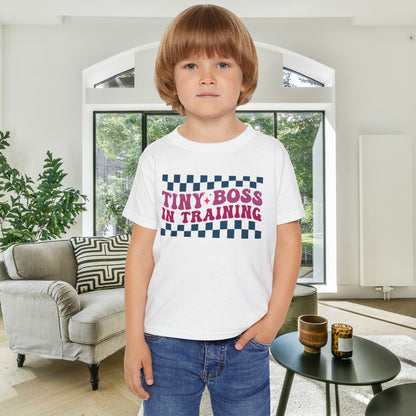 Tiny Boss in Training Heavy Cotton™ Toddler T-shirt