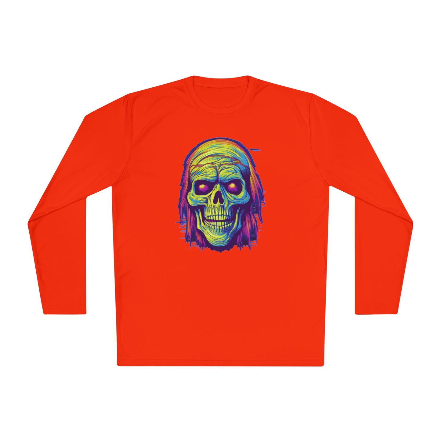 Creepy Zombie Adult Long Sleeve Tee