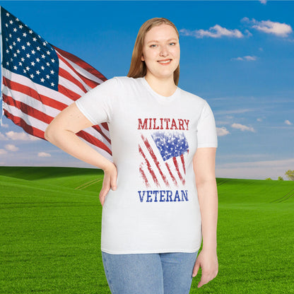 Military Veteran Adult T-Shirt