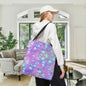 Lavender Mist Camo Canvas Tote Bag
