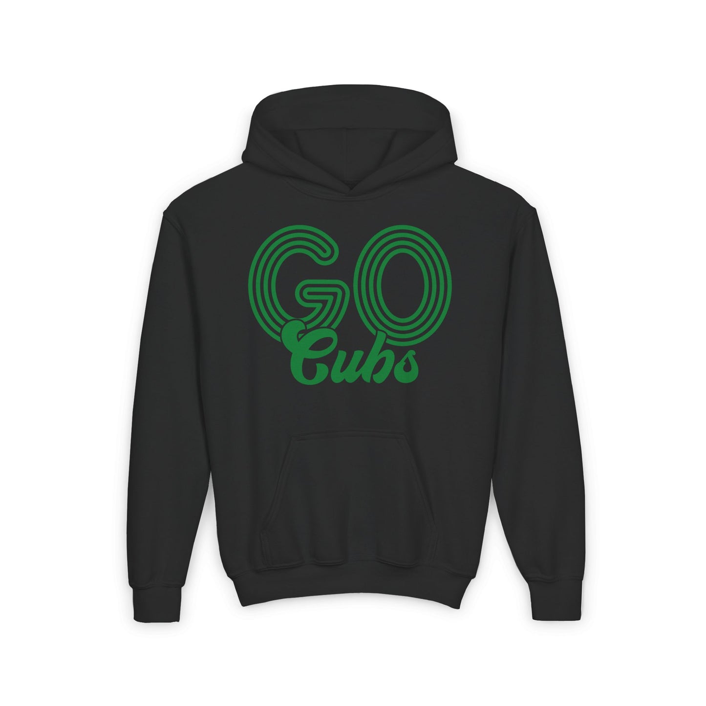 Go Cubs Youth Heavy Blend Hoodie
