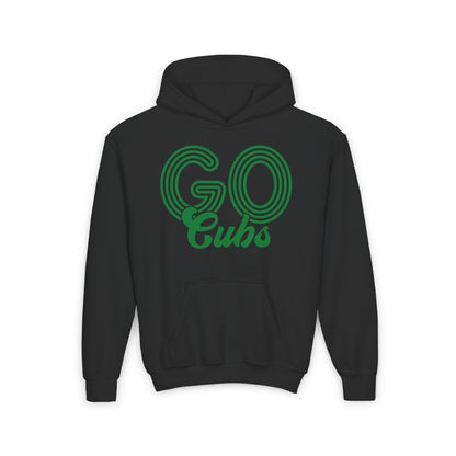 Go Cubs Youth Heavy Blend Hoodie