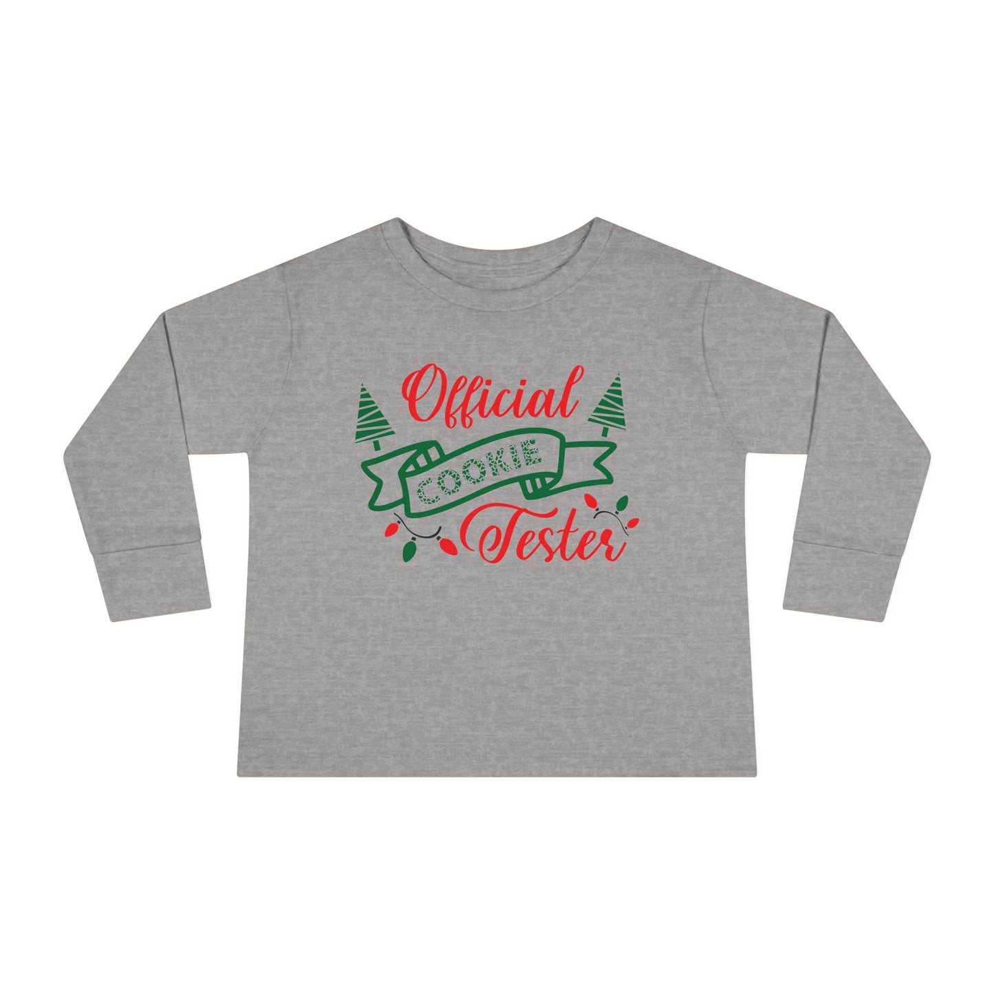 Official Cookie Tester Toddler Long Sleeve Tee