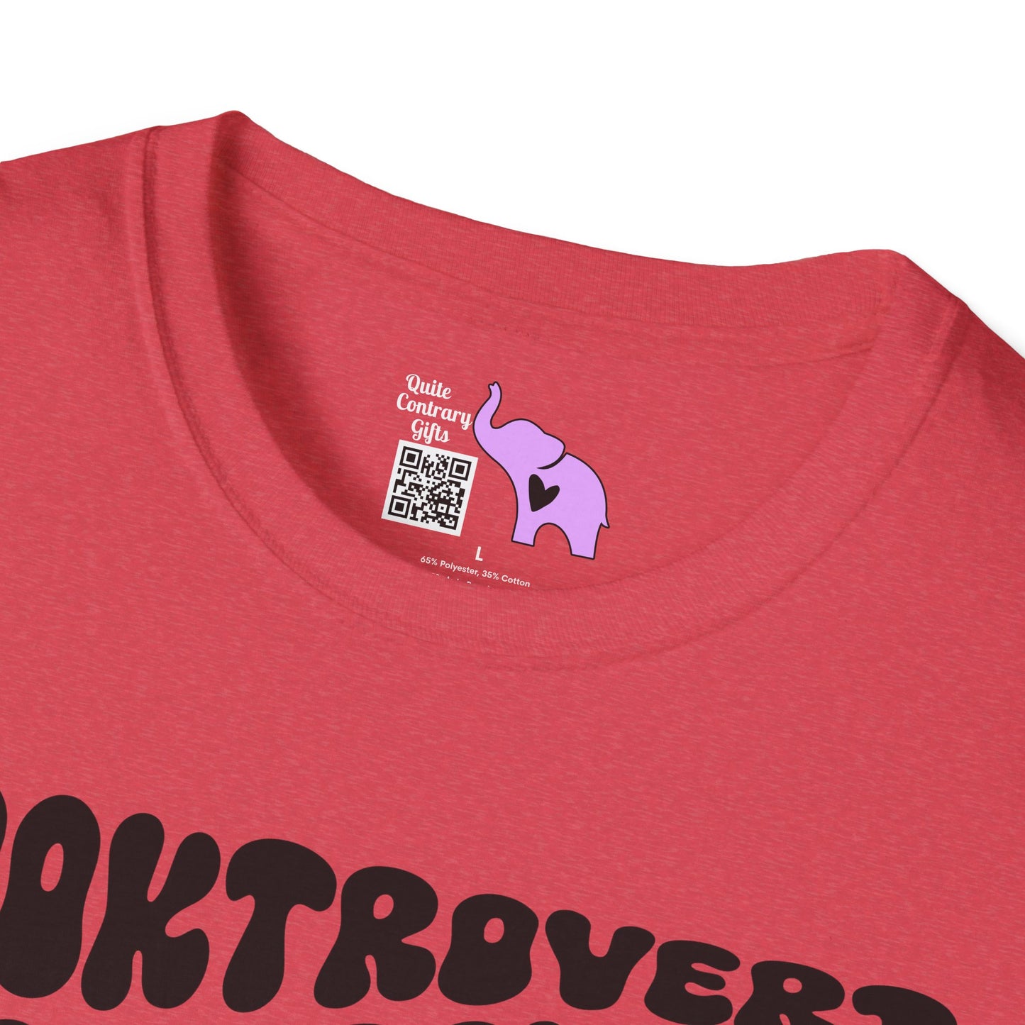 Booktrovert Adult T-shirt