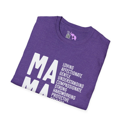 Mama Qualities Adult T-shirt