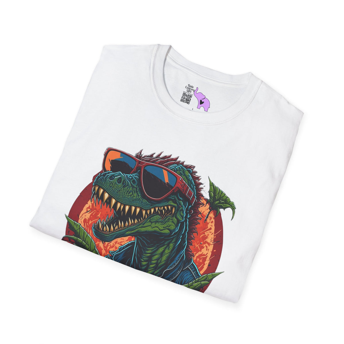 Cool Dinosaur Adult T-shirt