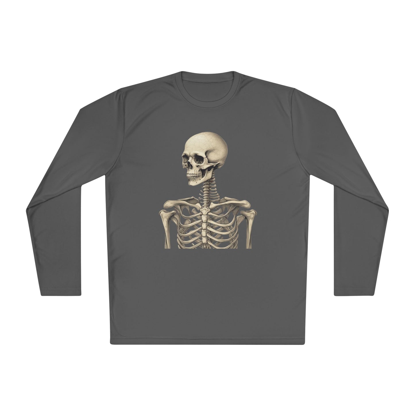 Skeleton Person Adult Long Sleeve Tee