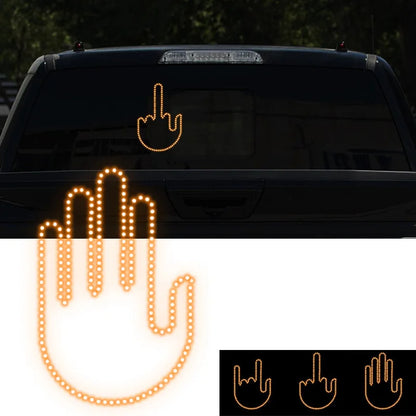 Fun LED Gesture Light for Car