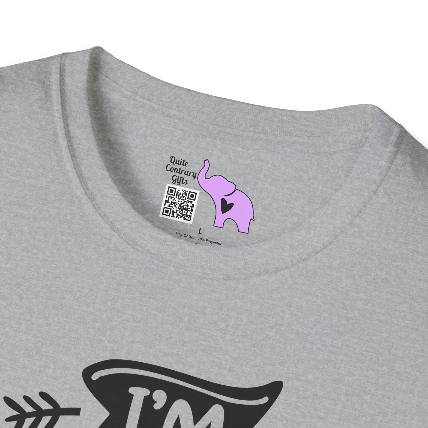 I'm Nicer When I'm Crafting Adult T-shirt