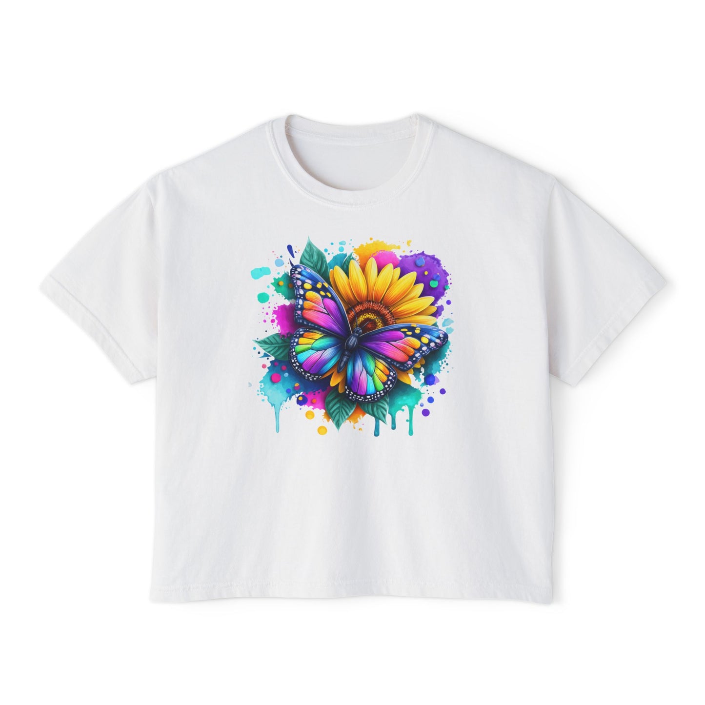 Bloom & Flutter Women's Boxy Tee