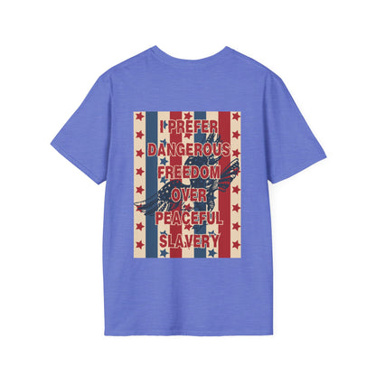 Freedom Over Slavery Adult T-shirt