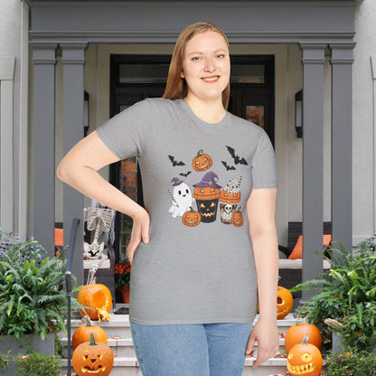 Spooky Latte Adult T-shirt