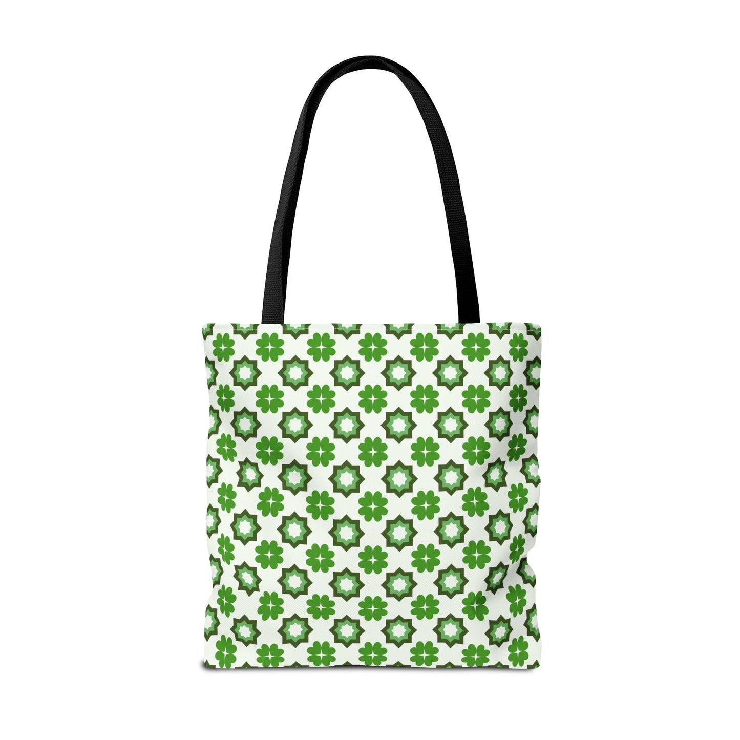 Emerald Star Garden Canvas Tote Bag