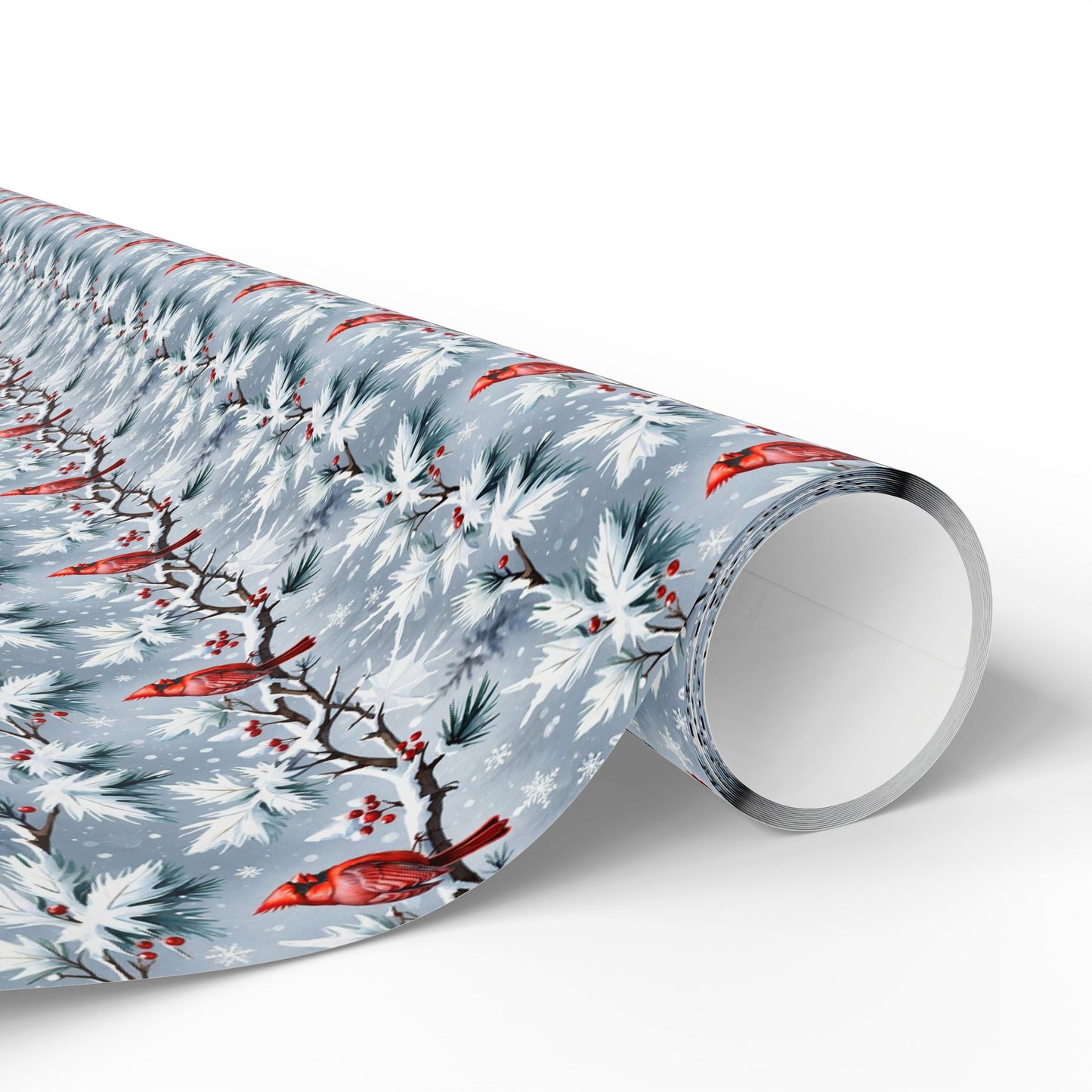 Cardinals in the Snow Wrapping Paper