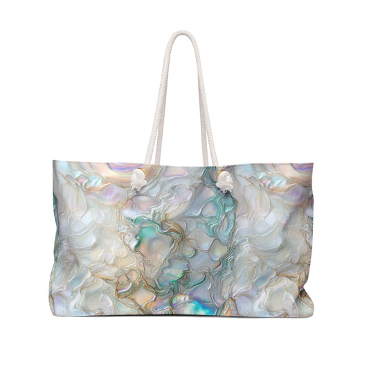 Green Opalescent Dreams Weekender Bag