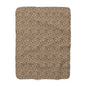 Cheetah Print Sherpa Fleece Blanket