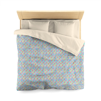 Strawberry Breeze Microfiber Duvet Cover