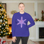 Large Snowflake 2 Adult Long Sleeve Tee