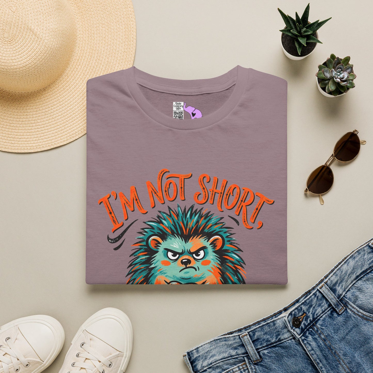 ""I'm Not Short I'm Concentrated Awesome Adult T-shirt