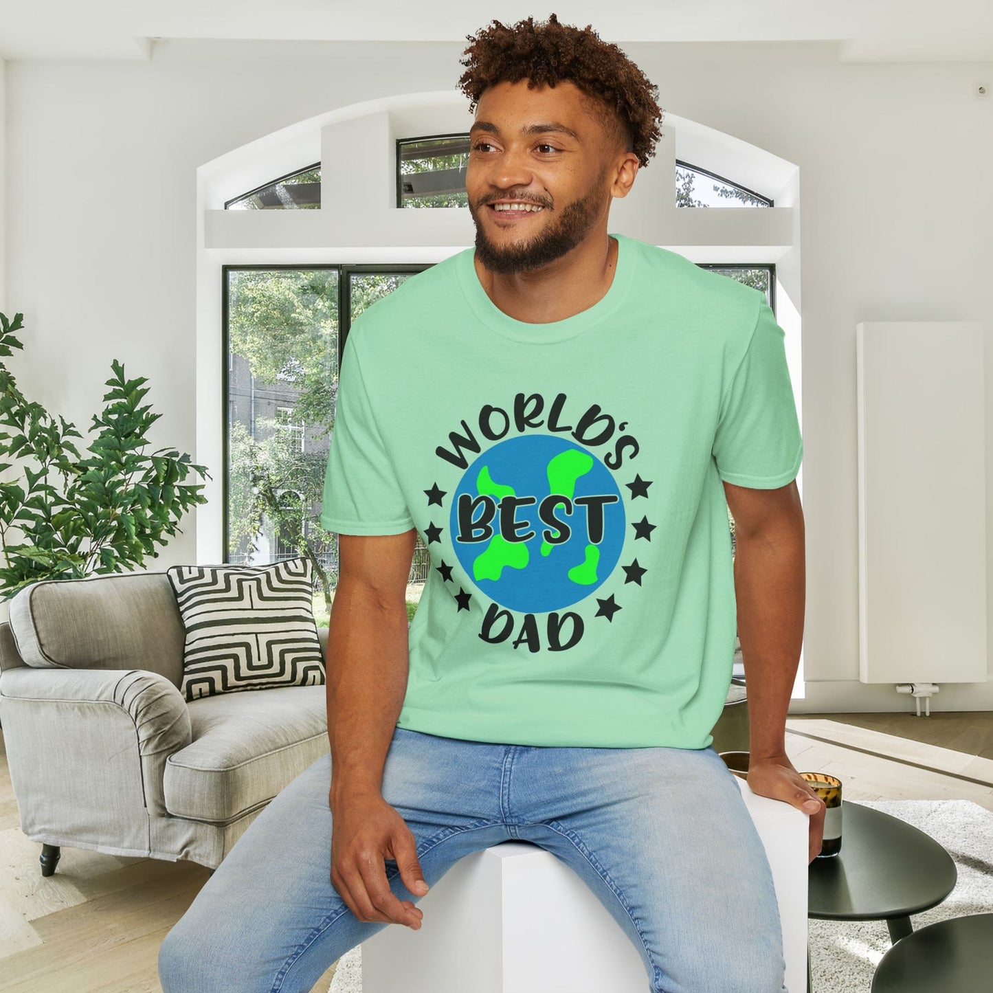 World's Best Dad Adult T-shirt