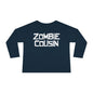 ""Zombie Cousin Toddler Long Sleeve Tee