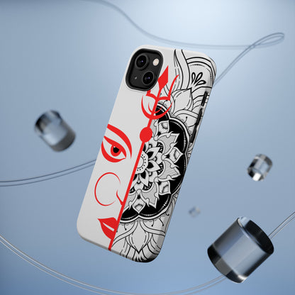 Goddess Durga Mata w/Manala MagSafe® Compatible Tough Case for iPhone