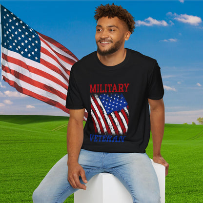 Military Veteran Adult T-Shirt