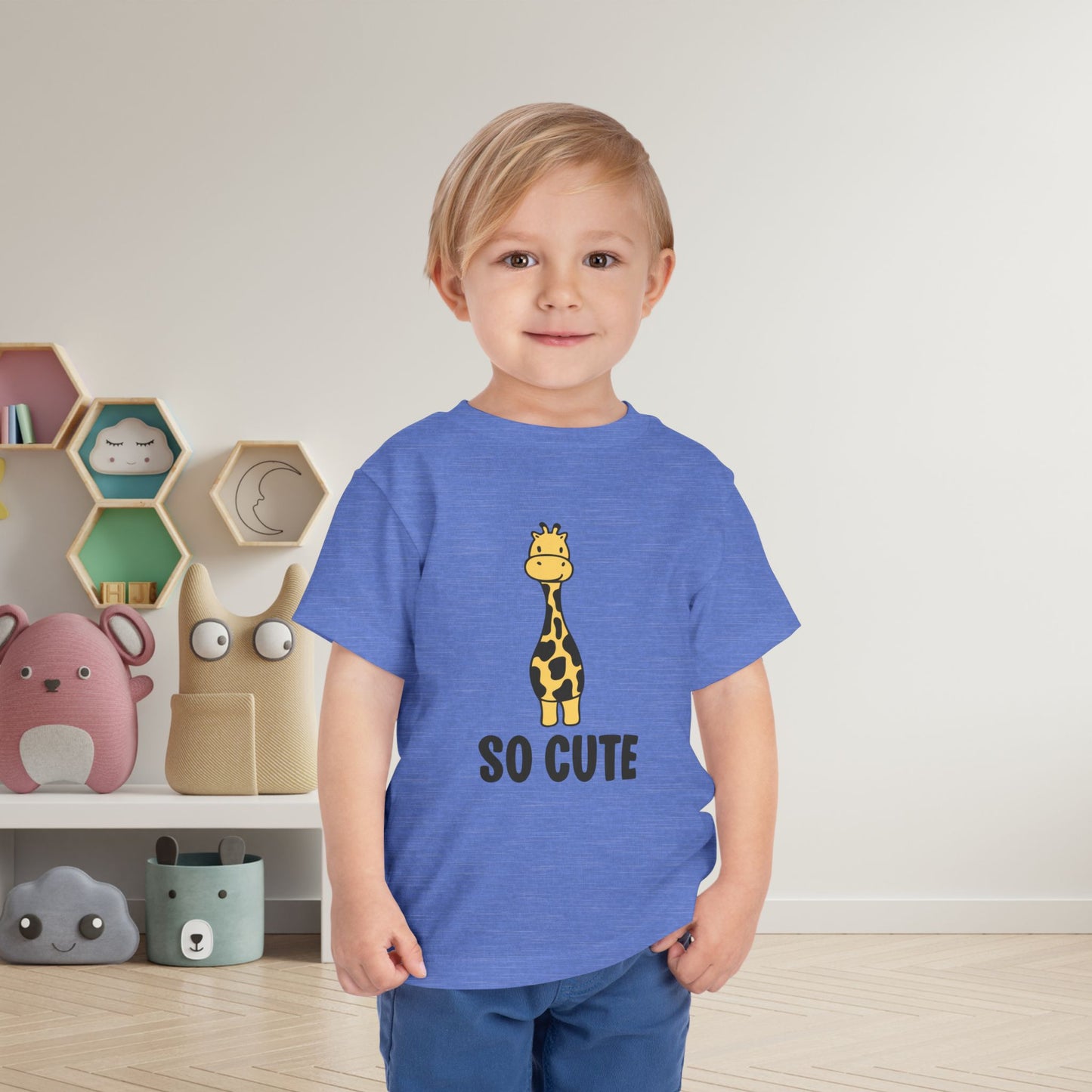 So Cute (Giraffe) Toddler Tee