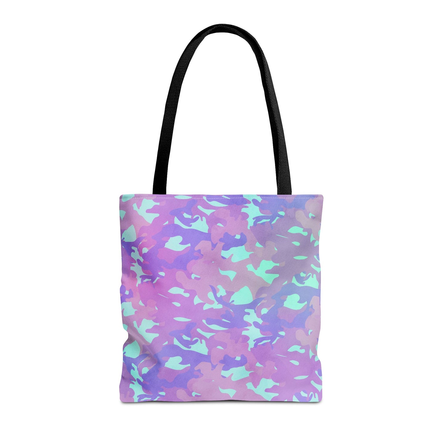 Lavender Mist Camo Canvas Tote Bag