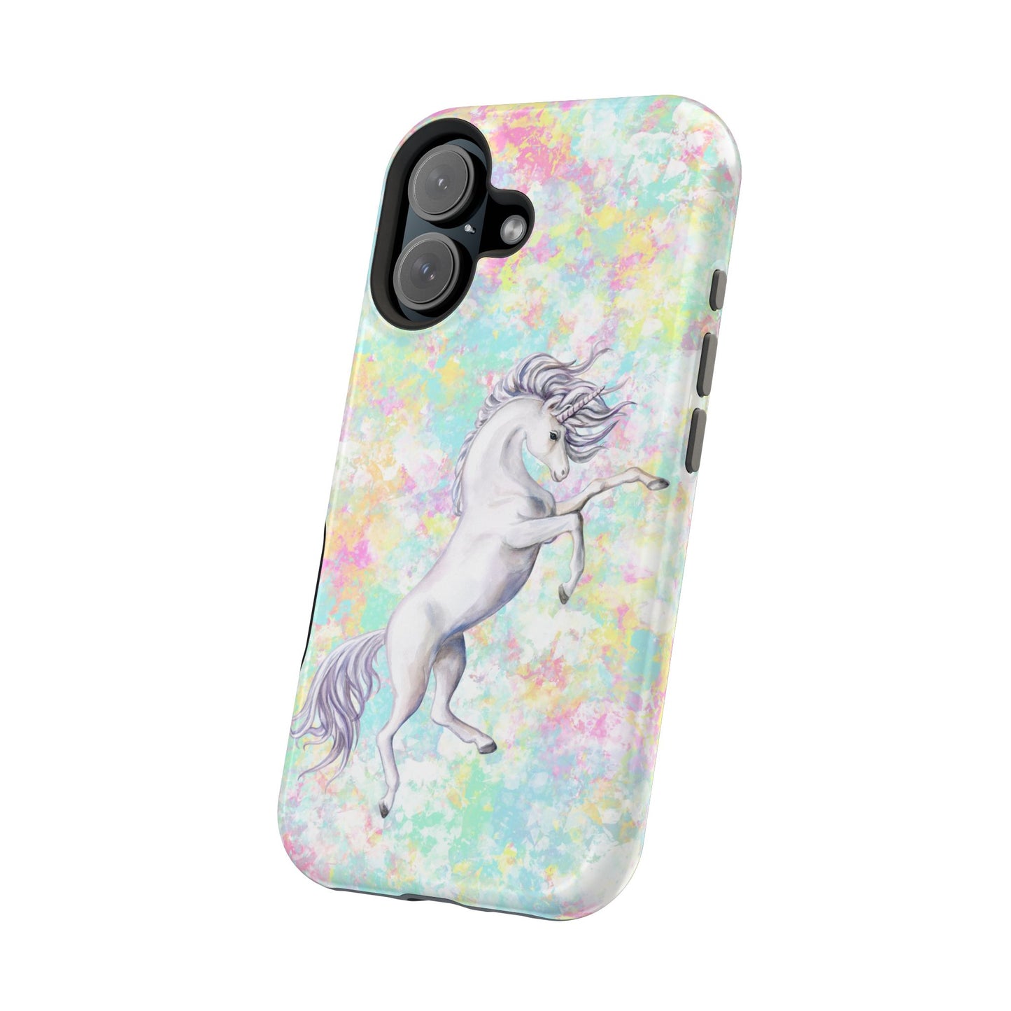 Pastel Pegasus MagSafe® Compatible Tough Case for iPhone