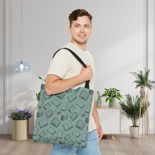 Books Books Books Canvas Tote Bag